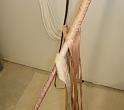 8ft Natural Tan 12 plait Morgan Style Indy Bullwhip 2 at 3ft A